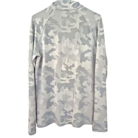 All In Motion Womens Light Gray 1/4 Zip Pullover Hobo Sleeve Size Med Active - Picture 2 of 7